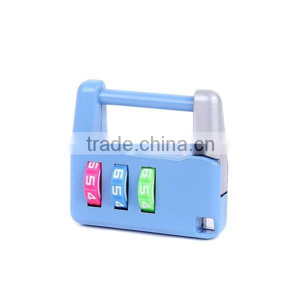 security product zinc alloy travel combination mini safe lock