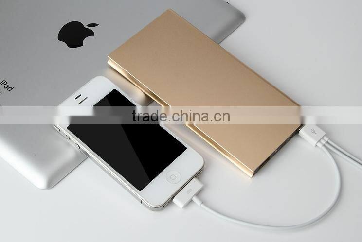 2015 hot selling slim power bank,Ultra slim matel case power bank ,mobile power supply in shenzhen for Smartphones