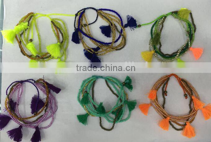 In stock low MOQ Bangle Jewelry Colorful Opal stones Jeweled lady bangles