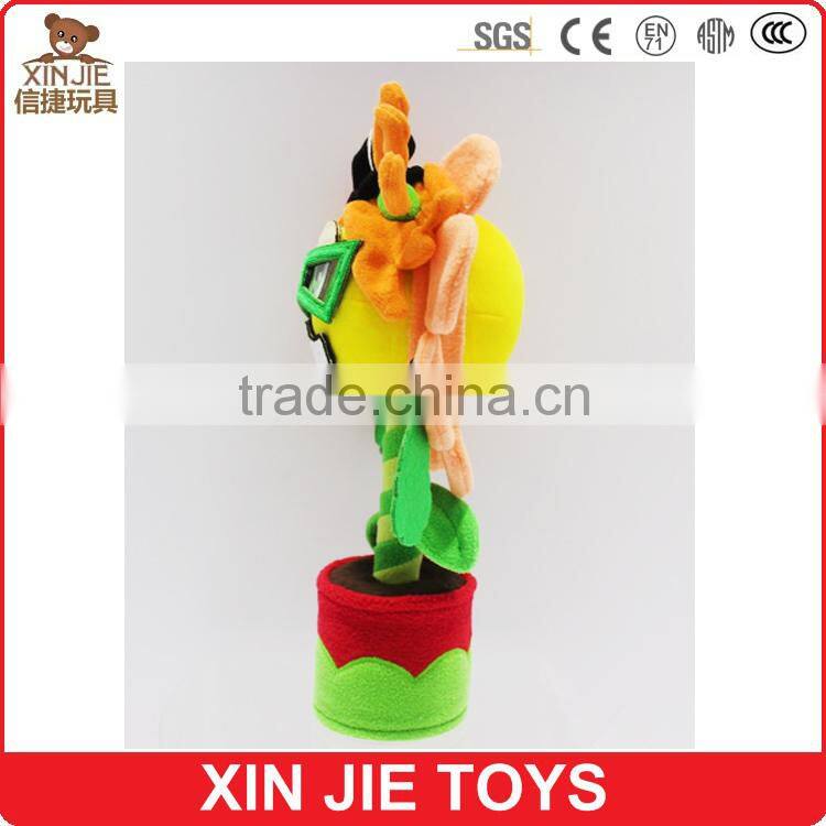 fashion soft sunflower doll toy personalized stuffed flower toy for kids beautiful sunflower plush toy