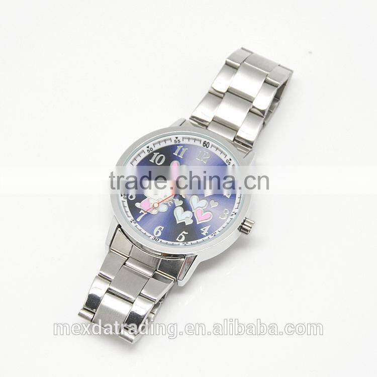 2015new fashion steel quartz best women watch brand