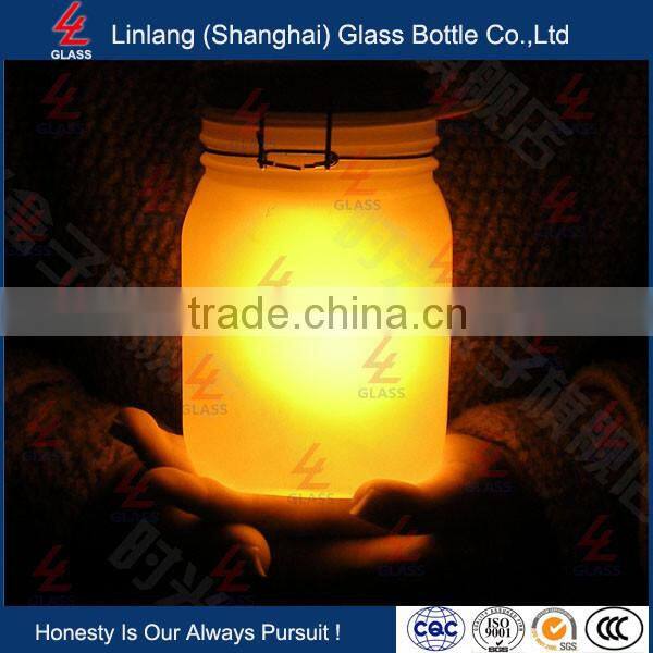 Good Reputation Top Grade Glass Solar Jar