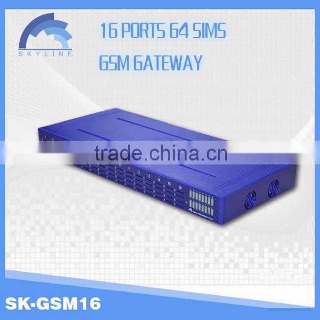16 port 64 sim gsm gateway