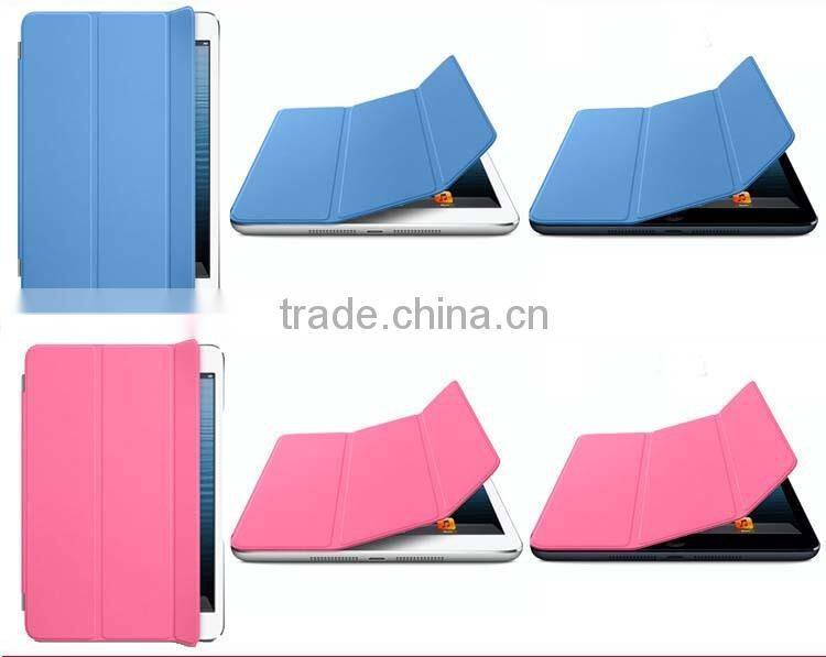 Smart leather case for iPad mini 2 with Sleep Function and Support Stand