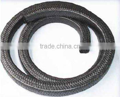 PTFE packing with silicon rubber core