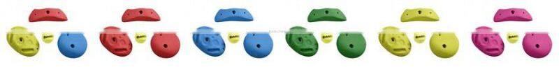 Mixed Rock Climbng Training Holds (3 pcs Pack)