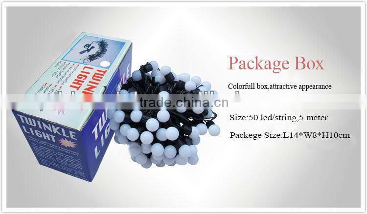 String lights / AC110V & AC220V / CE & RoHS ,Single color and RGB available