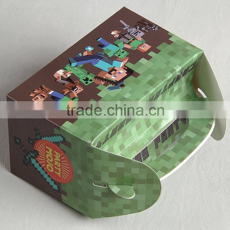 Advanced equipment factory custom white card box case for amusement supplies