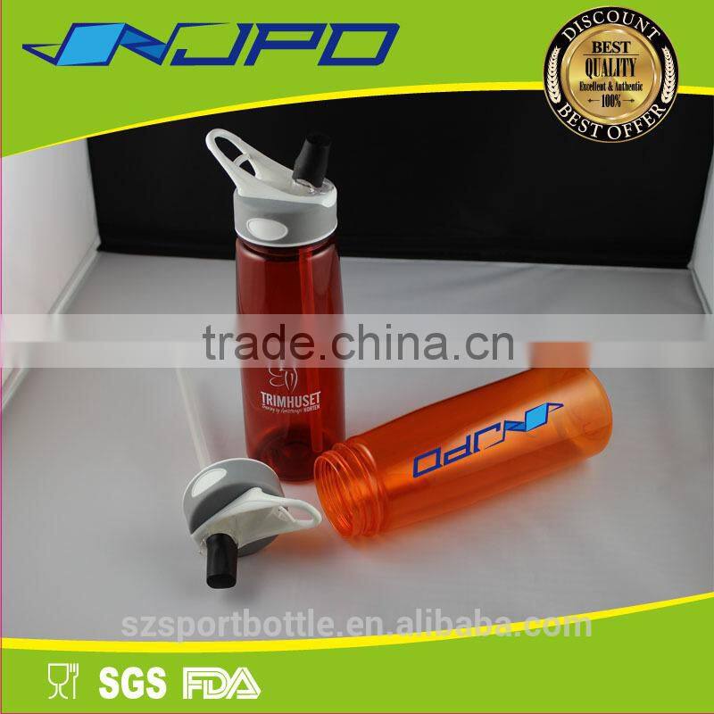 New 24oz Disposable Drink Bottle with straw BPA Free, Bottle manafuctuerd