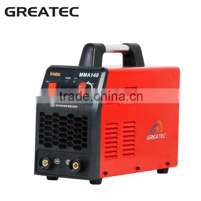 MMA 140 plastic case more light stainless dc inverter arc welding machine