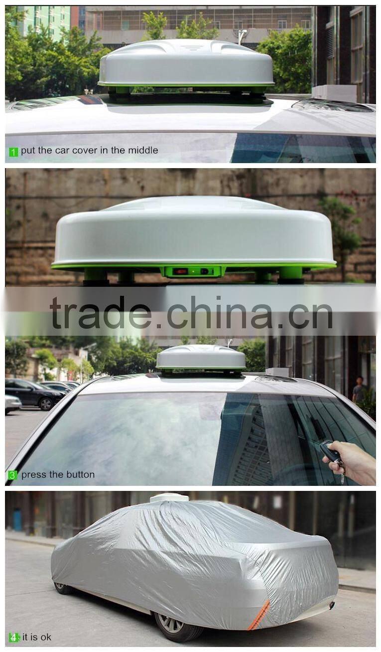 car aluminum film sunshade automatic sun shade car cover