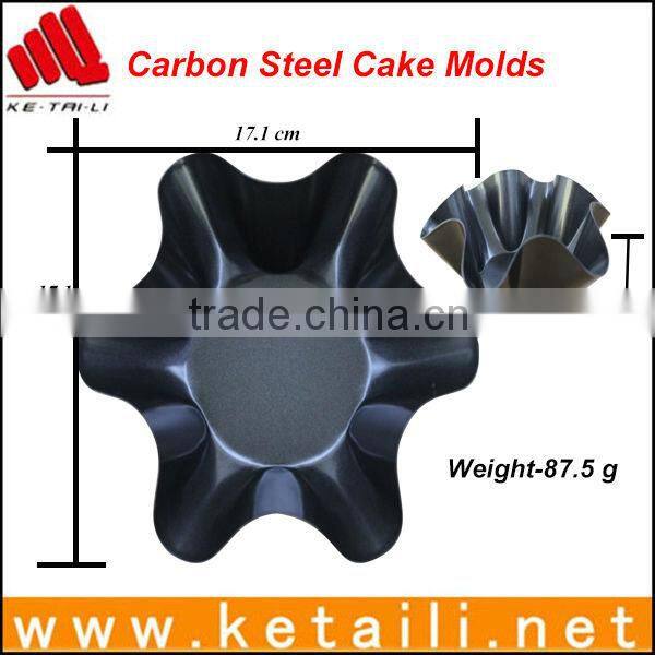Good Leveling And No After Tack Carbon Steel Cake Mold