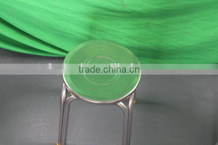 stainless steel metal stool fast food restaurant dining chair leisure stainless steel chair(YC024)