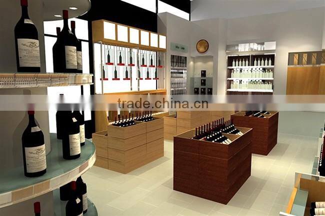 Good quality new retail store decorations liquor store decoration