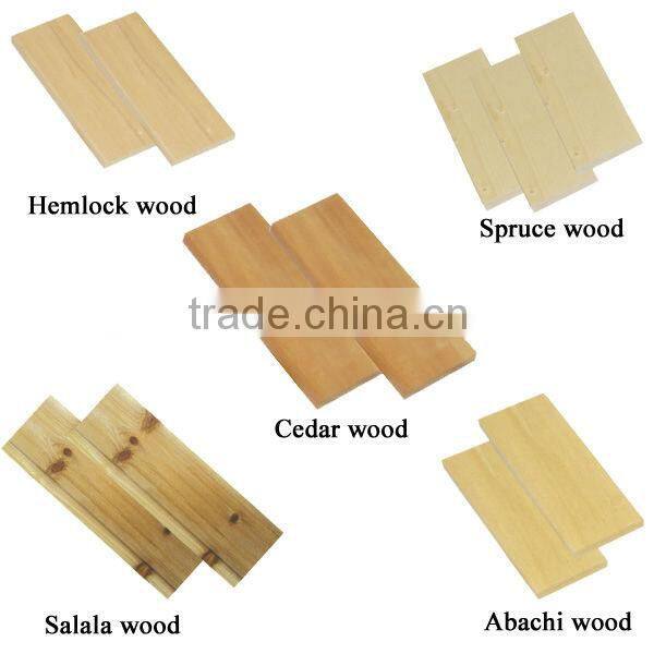 Canada cedar wall board hight quality Cedar sauna board
