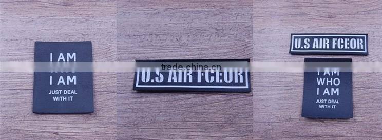 Taffeta label printing machine star printed clothing label