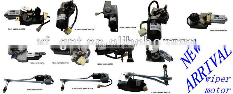 low price 6D102 Wiper Motor for PC200-6 excavator parts