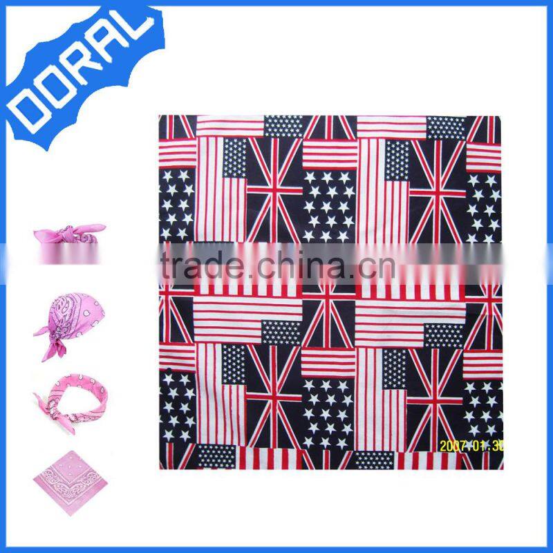 Cheap 2015 customized cotton bandana manufacturer Doral