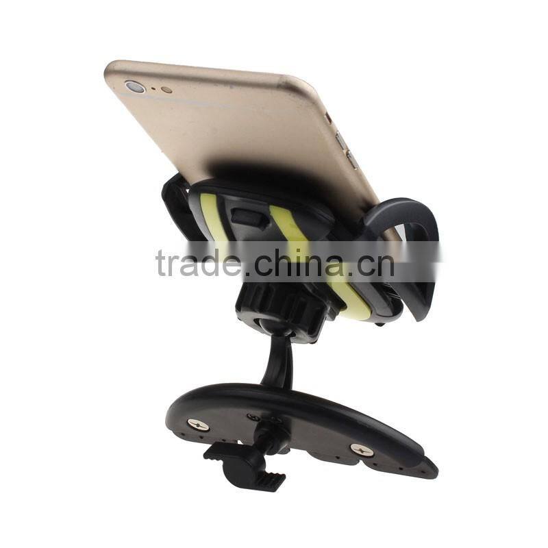 Easy One Touch Car Phone Holder CD Slot Mount Phone Cradle Universal
