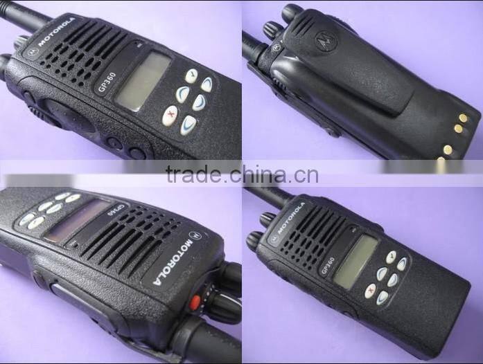 UHF VHF Professional Handheld 5w High Quality GP360 Walkie Talkie