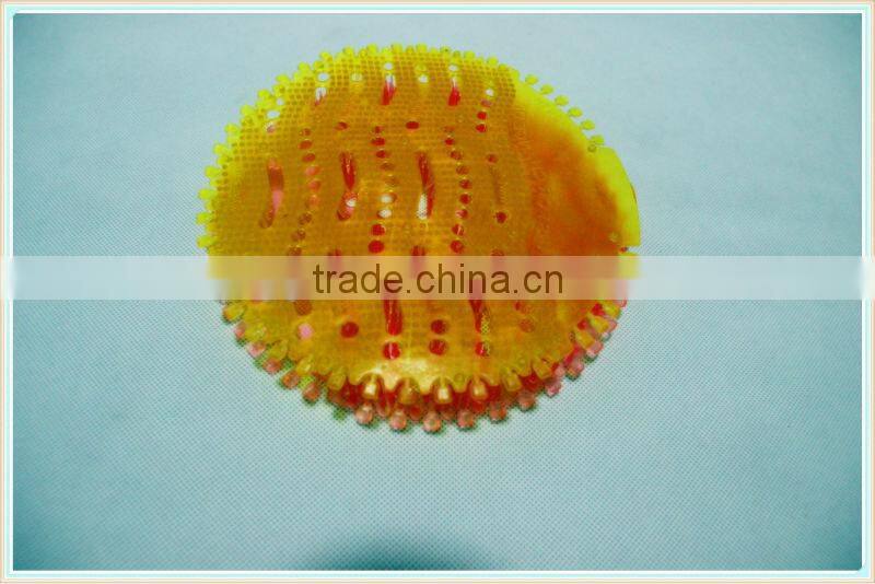 OEM manufacture EVA wave urinal screen BG-1007-3 with lot of scents