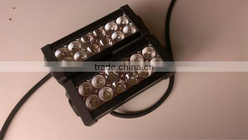 ShengWell Auto factory directly 12month warranty 36w 7" dual row epistar double row led light bar