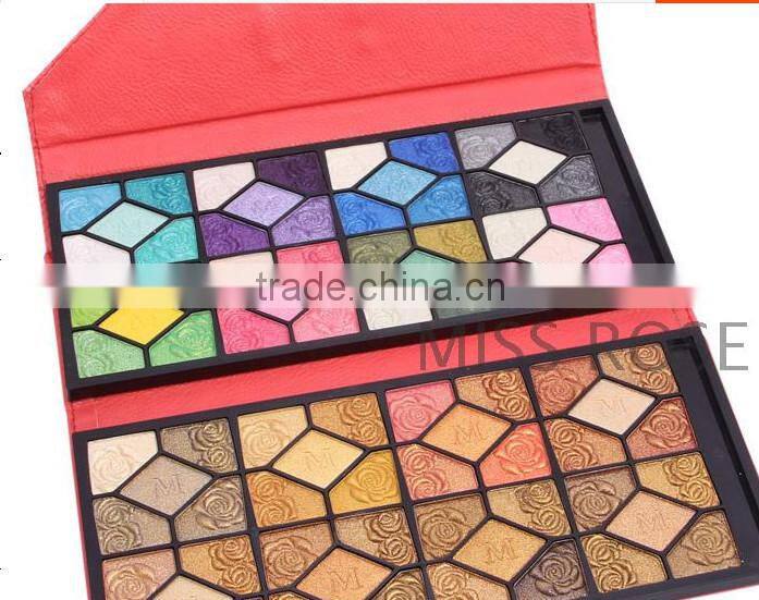 2015 professional own Plastic makeup foundation palette/manly cosmetics eyeshadow
