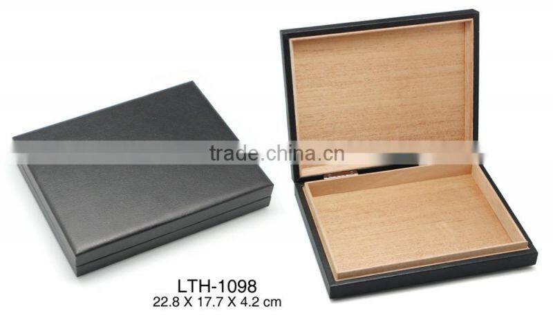 Custom empty wooden box
