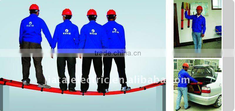 Super light telescopic ladder