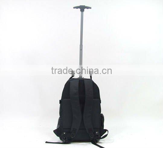 2014 china factory trolley case kids school bag/handbag with wheels/ school bags for teenagers