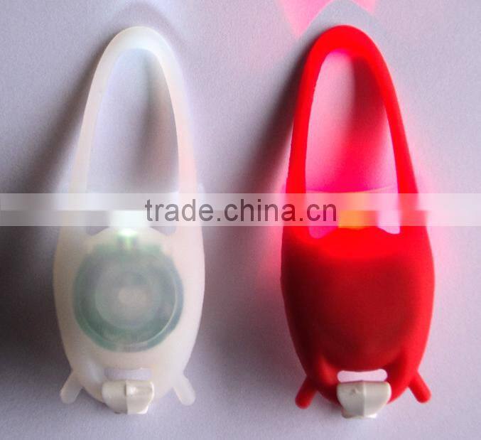 Silicone LED Bike Light Promotional Gift Bike Front Rear Light