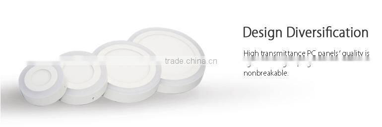 boutique/home/restaurant and other indoor lighting led panel round 18w