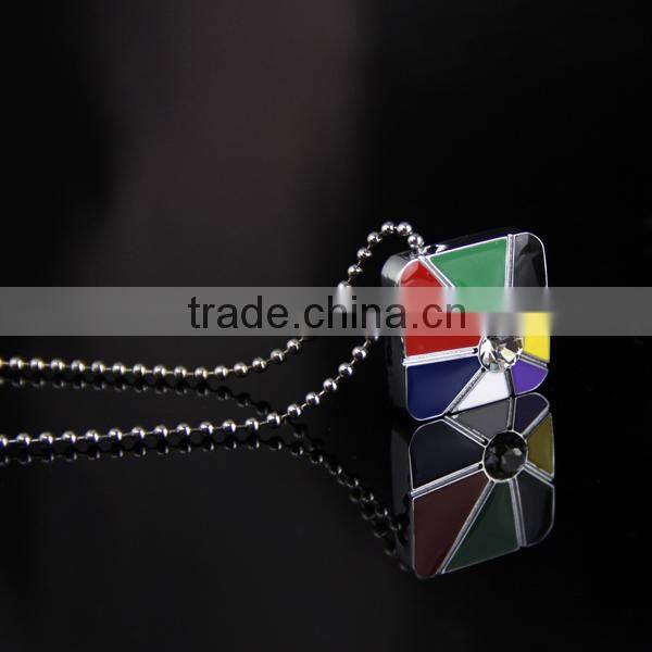 modern fashion design stainless steel pendant necklace jewelry
