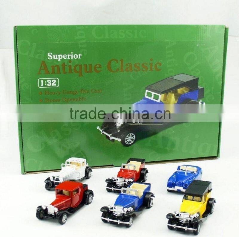 1 24 scale Antique diecast model car toys aluminum china