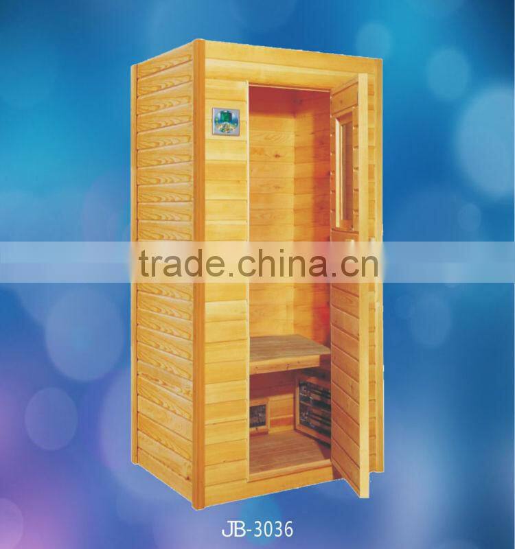 two persons wooden optical wave sliming sauna spa capsule