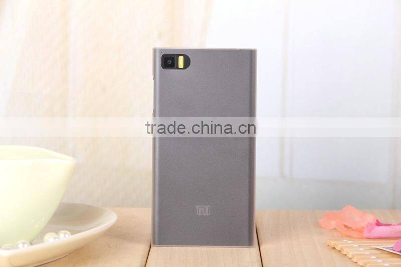 SIKAI colorful hard mobile phone case Flexible PC materialHard Back Cover Case for XIAOMI 3