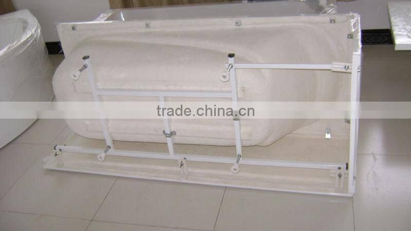 Popular simple cast iron bathtub