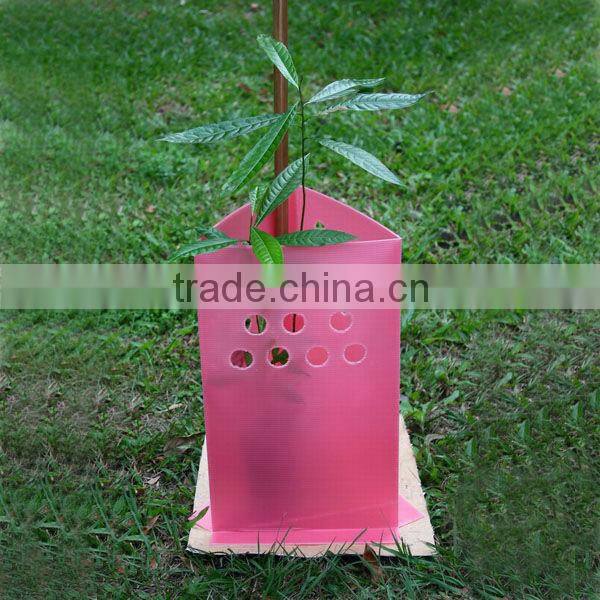 coroplast tree shelters