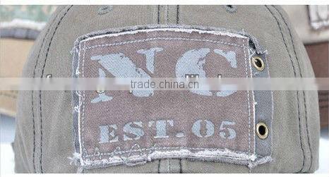 Popular Top Quality 100% Cotton Cool Fitted 6 Panel Golf cap with Competitive Price