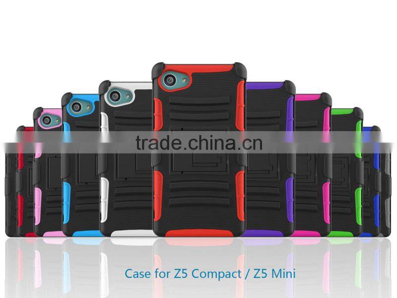 High quality shockproof phone covers protective cover for sony xperia z5 compact case made in china