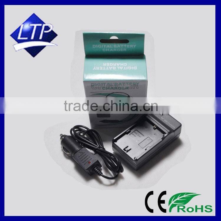 Camera Battery Charger for Sony NP-FM50 battery with Car chargers