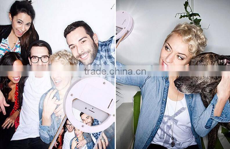 Universal Smartphone Portable Camera Light Led Selfie Case 2016 New Products