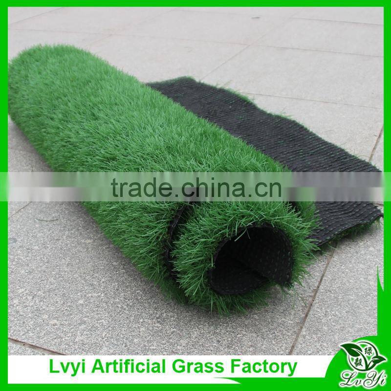 Plastic grass mat in roll/artificial turf grass/synthetic grass for soccer fields