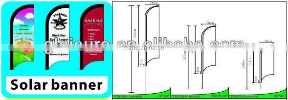 Advertising banner , advertising flag