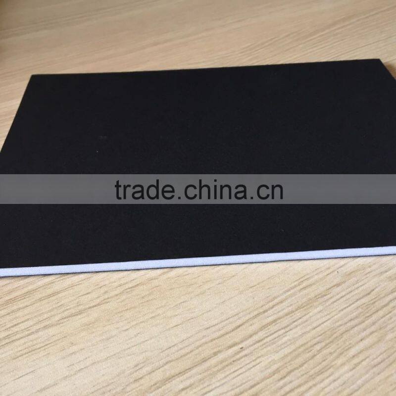 Black color foam core board wholesale