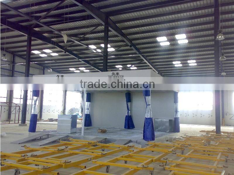 JF used car polishing room /sand blasting booth /portable clean room ( CE certification 2 years warranty time)