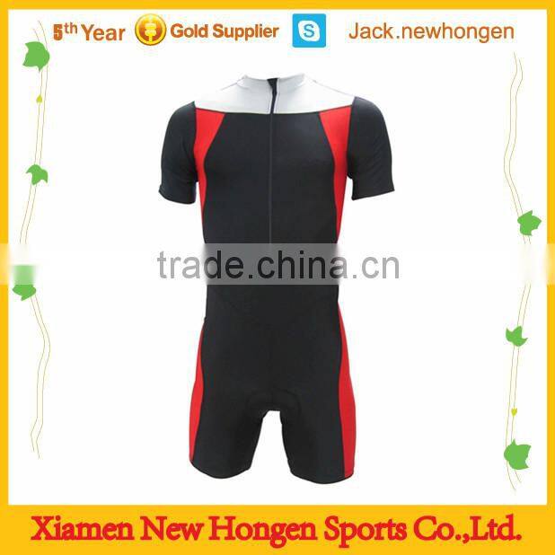 Slim fit triathlon skinsuit/triathlon wear/triathlon clothing