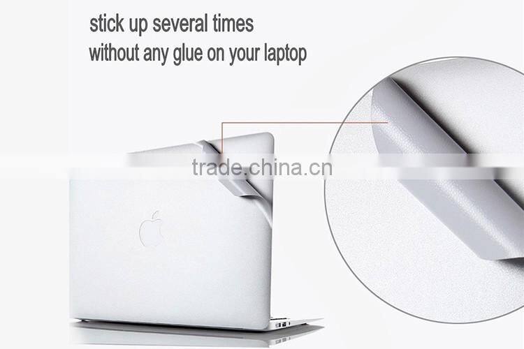 OEM factory supply full body laptop skin sticker for macbook pro 15 retina