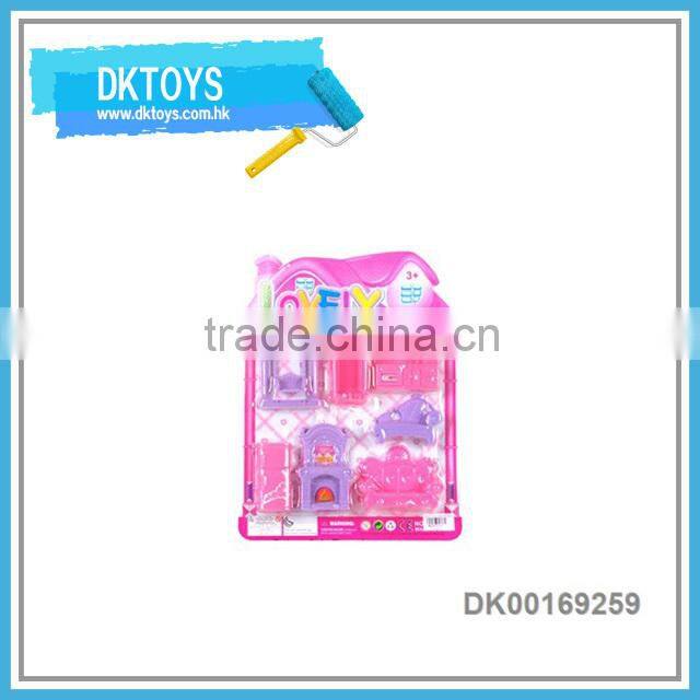 Mini Size Pretend Preschool Set Kids Play Furniture Toy