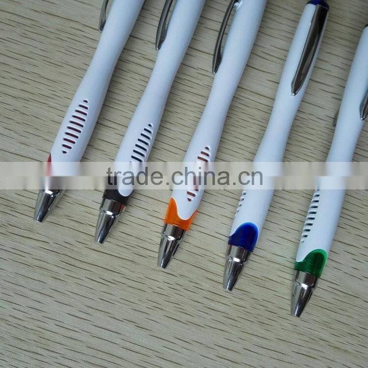 High demand import products chromed neb and plunger good quality plastic pen